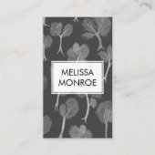 Zachte rokerbomen Natuur Abstracte mysterie Visitekaartje (Voorkant)