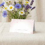 Zachte, Romantische Kersenbloesem Trouwtafel naam Plaatskaartje<br><div class="desc">Verbeter uw tafelarrangementen met de Gentle and Enchanting Cherry Blossom Wedding Table Number Place Cards. Deze prachtig vervaardigde kaarten tonen delicate kersenbloesems in een zacht, romantisch kleurenschema, en introduceren een vleugje organische elegantie aan uw viering. Deze naamplaatskaarten ademen verfijning uit, het cultiveren van een gastvrije en verfijnde sfeer voor uw...</div>