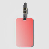 Zachte rood roze verloop achtergrond minimaal abst bagagelabel (Voorkant (verticaal))