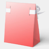 Zachte rood roze verloop achtergrond minimaal abst bedankdoosjes (Achterkant)