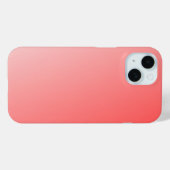 Zachte rood roze verloop achtergrond minimaal abst Case-Mate iPhone case (Achterkant (horizontaal))