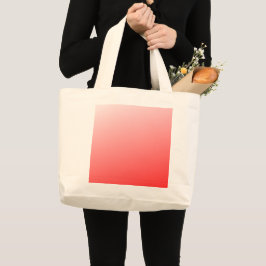 Zachte rood roze verloop achtergrond minimaal abst grote tote bag