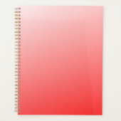 Zachte rood roze verloop achtergrond minimaal abst planner (Voorkant)