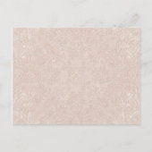 zachte roze achtergrond briefkaart (Voorkant)