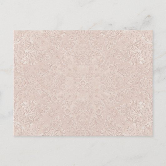 zachte roze achtergrond briefkaart (Voorkant)