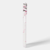 Zachte Roze Aquarel Sakura Bloesem iPhone Hoesje (Achterkant / Rechts)