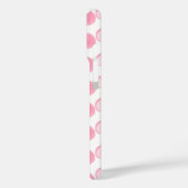 Zachte Roze Aquarel Stippenpatroon Case-Mate iPhone Case (Achterkant / Links)