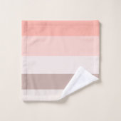 Zachte roze bad handdoek (Wasdoekje)