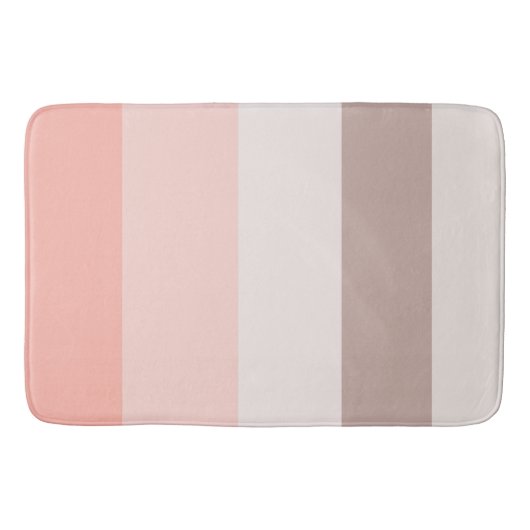 Zachte roze badmat (Voorkant)