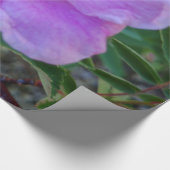 Zachte roze bloei cadeaupapier (Hoek)