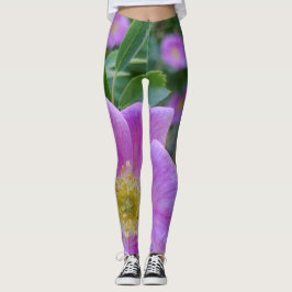 Zachte roze bloei leggings