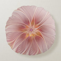 Zachte Roze Bloem Droom Abstracte Fractale Kunst B