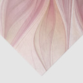 Zachte Roze Bloem Droom Abstracte Fractale Kunst B Tissuepapier (Detail)