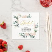 ZACHTE ROZE BLOEMENFRAME WATERCOLOR BRUIDSSCHOUDEN SERVET (Insitu)