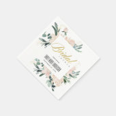 ZACHTE ROZE BLOEMENFRAME WATERVERF BRUIDSDOUCHERIE SERVET (Hoek)