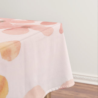 Zachte Roze Bloemenkleed voor de Eettafel Tafelkleed