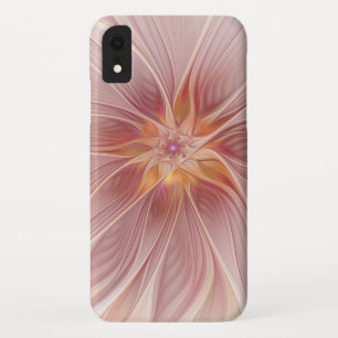 Zachte Roze Bloemige Droom Abstracte Fractale Kuns Case-Mate iPhone Case