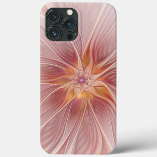 Zachte Roze Bloemige Droom Abstracte Fractale Kuns Case-Mate iPhone Case