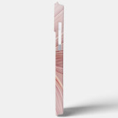 Zachte Roze Bloemige Droom Abstracte Fractale Kuns Case-Mate iPhone Case (Achterkant / Links)