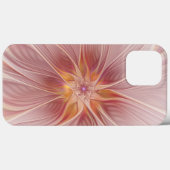 Zachte Roze Bloemige Droom Abstracte Fractale Kuns Case-Mate iPhone Case (Achterkant (horizontaal))