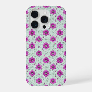 Zachte Roze Bloesem Regen ✨ Bloemendruppel Elegant iPhone 15 Pro Case