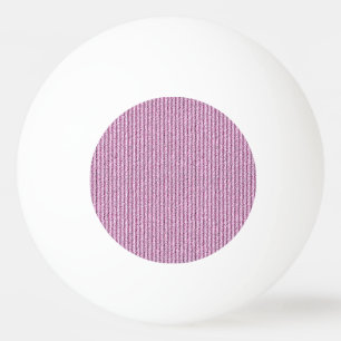 Zachte roze corduroy streeppatroon pingpongbal