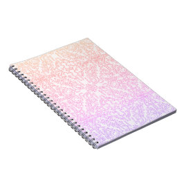 Zachte Roze Droom Mandala patroon serie Notitieboek
