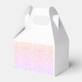 Zachte Roze Droom Mandala-patroonserie Bedankdoosjes (Achterkant)