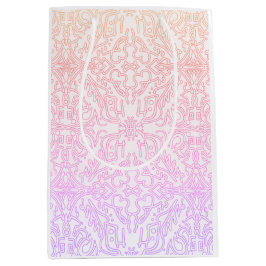 Zachte Roze Droom Mandala-patroonserie Medium Cadeauzakje