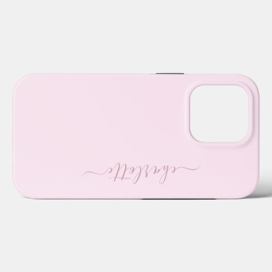  Zachte Roze en Blush Case-Mate iPhone Case (Achterkant (horizontaal))