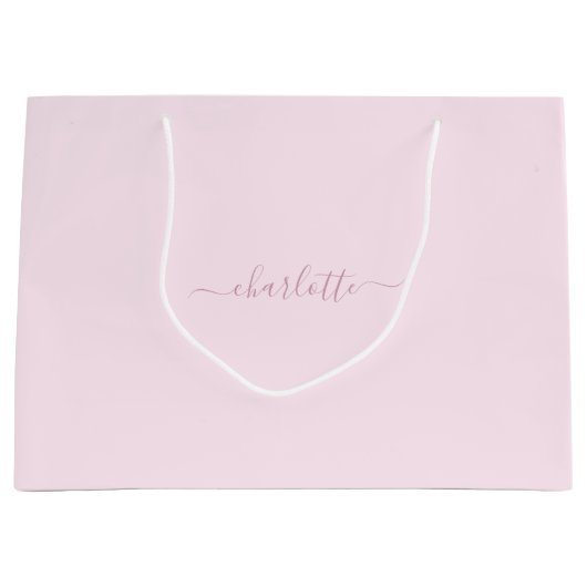 Zachte Roze en Blush Groot Cadeauzakje (Voorkant)