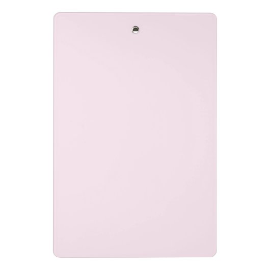 Zachte Roze en Blush Mini Klembord (Achterkant)