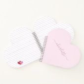 Zachte Roze en Blush Notitieboek (Binnen)