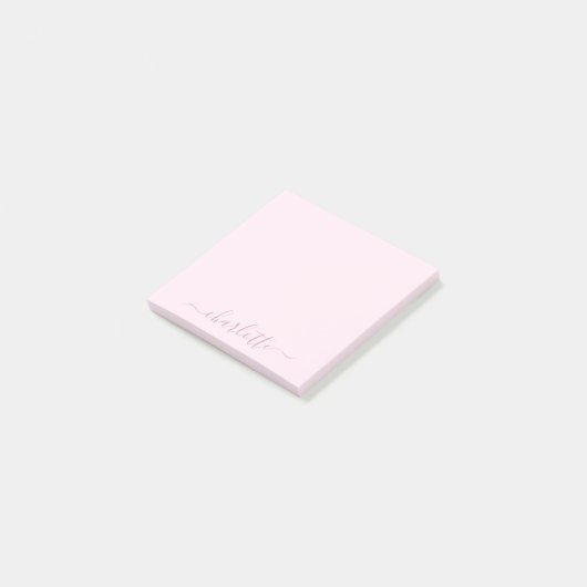  Zachte Roze en Blush Post-it® Notes (Schuin)