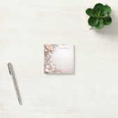 Zachte Roze en Witte Bloemen Post-it Briefjes Post-it® Notes (Kantoor)
