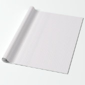 Zachte roze en witte strepen cadeaupapier (Uitgerold)