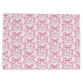 Zachte Roze Esthetische Strik Groot Cadeauzakje (Achterkant)