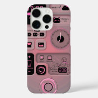 Zachte Roze Esthetische Telefoon Sticker