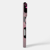 Zachte Roze Esthetische Telefoon Sticker Case-Mate iPhone Case (Achterkant / Rechts)