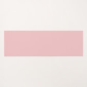 Zachte roze familie foto's gepersonaliseerd yogamat (Achterkant (horizontaal))