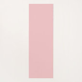 Zachte roze familie foto's gepersonaliseerd yogamat (Achterkant)