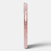 Zachte roze Floral Dream Abstracte fractale kunstb Case-Mate iPhone Case (Achterkant / Links)