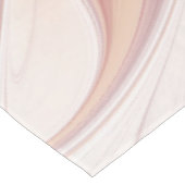 Zachte roze Floral Dream Abstracte fractale kunstb Tafelkleed (Gekanteld)