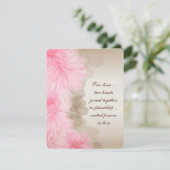 Zachte Roze Florentijnse grens Kaart (Staand voorkant)