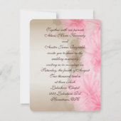 Zachte Roze Florentijnse grens Kaart (Achterkant)