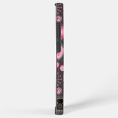 Zachte Roze Hart en Bloem Hondenmoeder Fotocollage Samsung Galaxy Hoesje (Rechterkant)