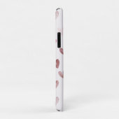 Zachte Roze Hart Patroon – Romantisch & Stijlvol O Case-Mate iPhone Case (Achterkant/rechts)