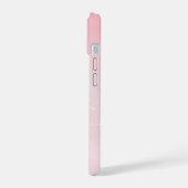 Zachte Roze Hoesje iPhone 15 Case (Linkerkant)