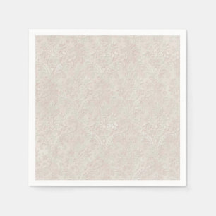 zachte roze kant servet