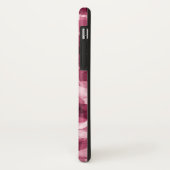 Zachte Roze Kawaii Hartjes Achtergrond Case-Mate iPhone Case (Achterkant/links)